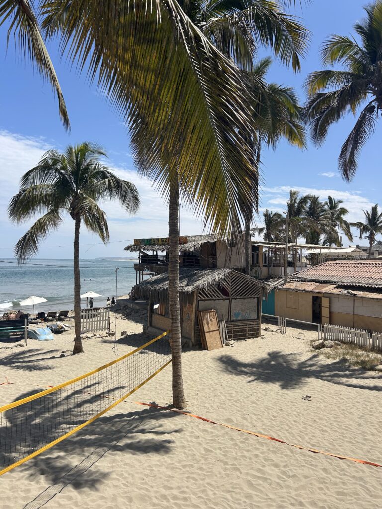 La playa de Máncora